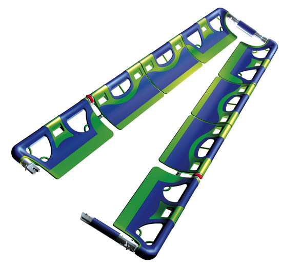 意大利MEBER  ART.16150 艺格铲式担架