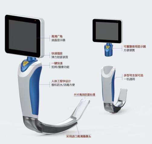 永乐 麻醉视频喉镜 YL01-I、YL01-II