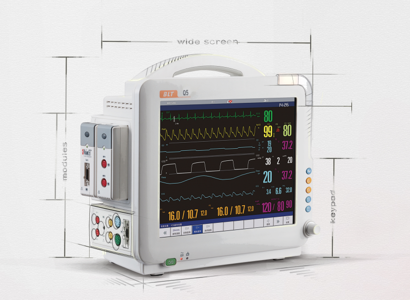 病人监护仪宝莱特Q5