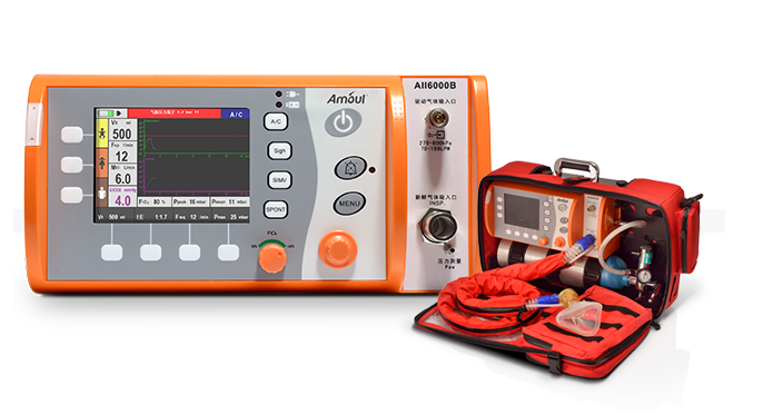 安保AII6000B/ AIl6000B Plus急救转运呼吸机